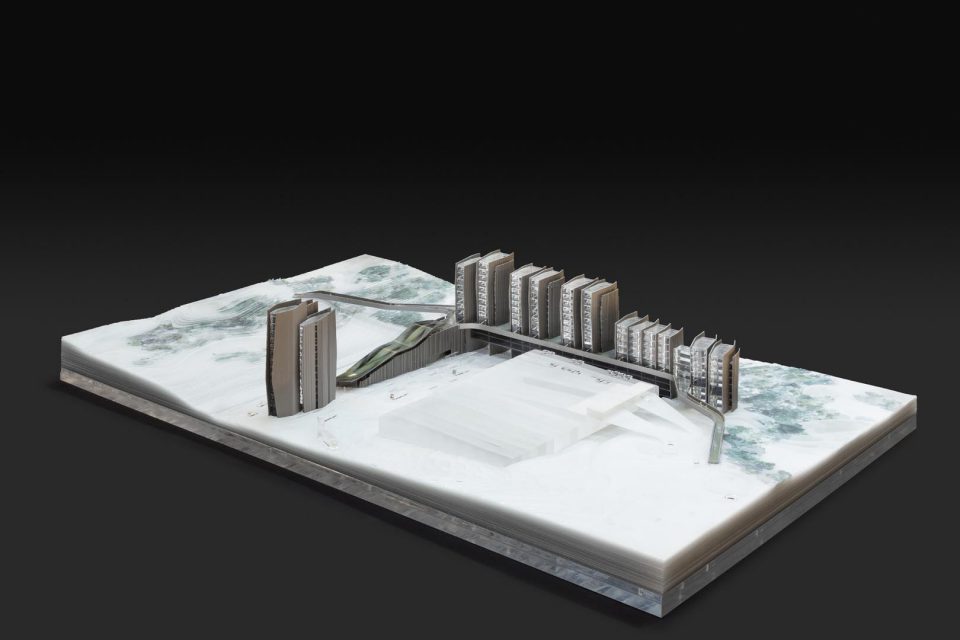 La Butinière maquette