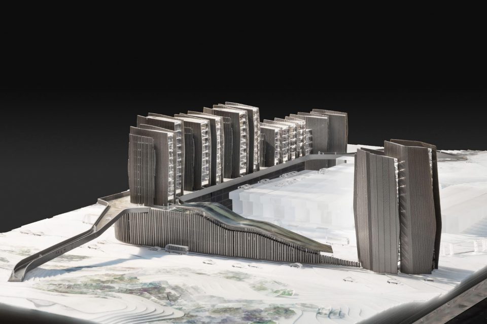 La Butinière maquette