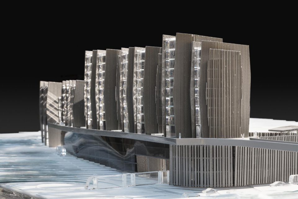 La Butinière maquette