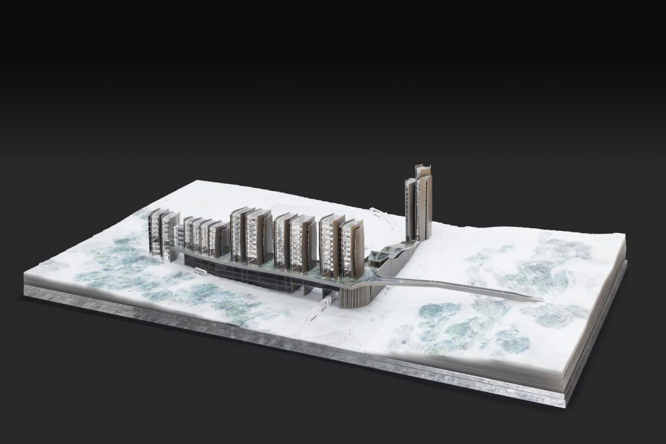 La Butinière maquette